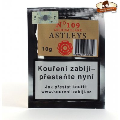 Astleys Dýmkový tabák No.109 Medium Flake 10 g – Zboží Mobilmania