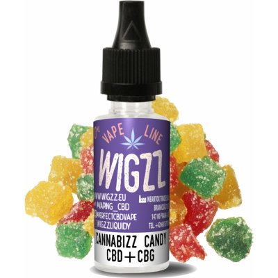 WIGZZ CBD+CBG CANNABIZZ CANDY (bonbóny) 10 ml 100 mg – Hledejceny.cz