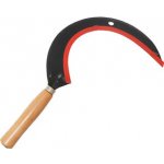 TOPTRADE srp ocelový, s dřevěnou rukojetí, 360 mm – Zboží Mobilmania