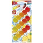 Dr. Devil WC Bicolor 5ball závěsný WC blok Lemon Fresh 3 x 35 g – Sleviste.cz