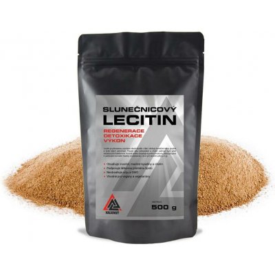 Slunečnicový Lecitin VALKNUT 500 g v prášku bez příchuti – Hledejceny.cz