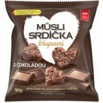 Semix Müsli srdíčka s čokoládou 50g – Zboží Mobilmania