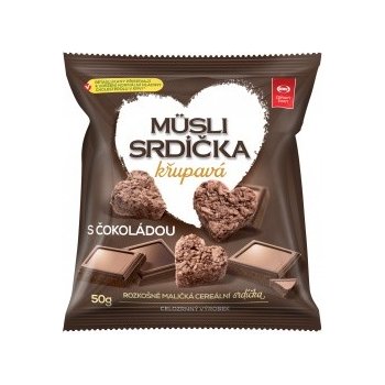 Semix Müsli srdíčka s čokoládou 50g