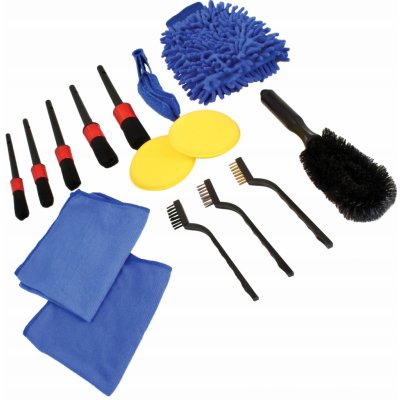 Satra S-C15CAR Detailingová sada pro čištění vozidel 15 ks – Hledejceny.cz