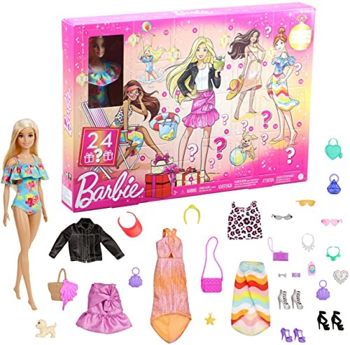 Mattel Barbie adventní kalendář 2013 Y7502 od 675 Kč - Heureka.cz