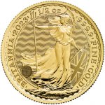The Royal Mint UK zlatá mince Britannia 1/2 oz – Sleviste.cz