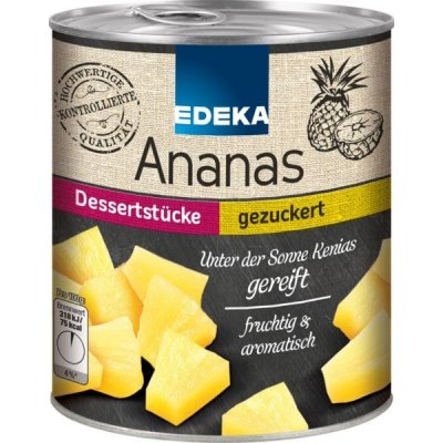 Edeka Ananas kousky 567 g – Hledejceny.cz