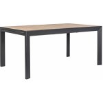 Černý hliníkový zahradní rozkládací jídelní stůl Bizzotto Belmar 160/240 x 100 cm – Hledejceny.cz