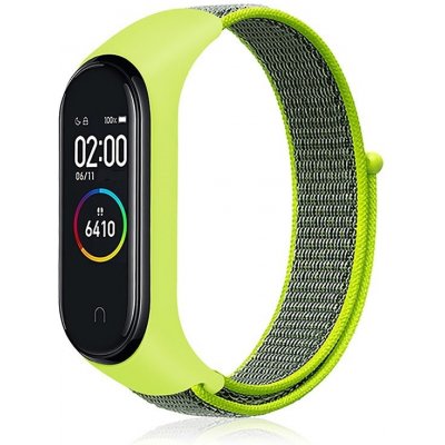 Xiaomi Mi Band 3/4 náhradní náramek Nylon Jablečně-zelená MBSCZ-NLN014 – Zbozi.Blesk.cz