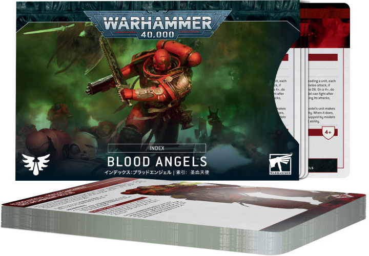 GW Warhammer 40,000 Index: Blood Angels verze 2023