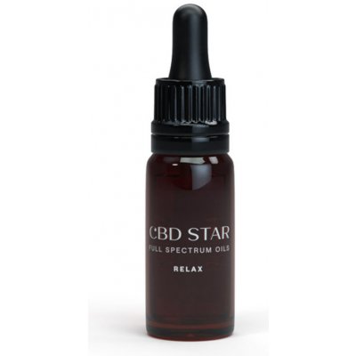 CBD STAR Konopný CBD olej RELAX 5% 10 ml – Zbozi.Blesk.cz