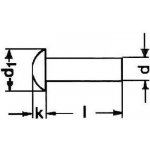 nýt 4x20 Fe-ocel půlkulatá hlava DIN 660 – Sleviste.cz