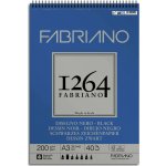 Fabriano Skicák 1264 Black 200 g/m2 A5 – Hledejceny.cz