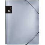 Mapa tříklopá Metallic stříbrná 129686 – Zboží Živě