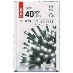 EMOS D4AC01 Vánoční osvětlení 40 LED řetěz 4 m venkovní i vnitřní studená bílá časovač – Hledejceny.cz