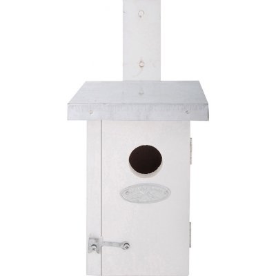 Esschert Design budka pro střízlíka obecného 11,4x13,5x25,2cm Barva: bílá – Hledejceny.cz