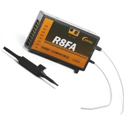 Corona Přijímač R8FA 2.4Ghz Fasst Compatible Receiver