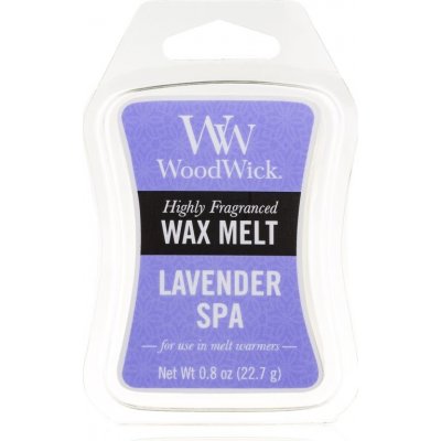WoodWick vonný vosk do aromalampy Lavender Spa Levandule 22,7 g