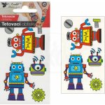 Tetovací obtisky 10 5x6cm roboti – Sleviste.cz