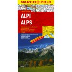 Alpy Alpen Alpes Alpi Alps 1:800 000 – Hledejceny.cz