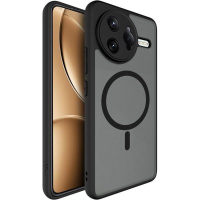 Case matný gelový obal s MagSafe na Xiaomi Poco F7 Ultra 5G - černý – Zboží Živě