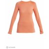 Dámské sportovní tričko ICEBREAKER Wmns 125 ZoneKnit LS Crewe Tang/Praline/Cb