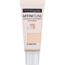 Maybelline Sjednocující make-up s HD pigmenty Affinitone Hydrating Tone-One-Tone Foundation 02 Light Porcelain 30 ml