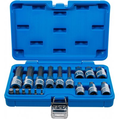 Sada nástrčných hlavic , 6,3 mm (1/4") / 12,5 mm (1/2") , vnitřní tisícihran (pro XZN) , – Sleviste.cz