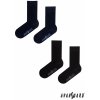 Avantgard Set ponožky 2 páry 778-05013 Modrá a Černá
