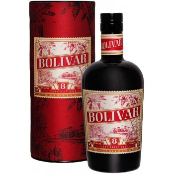 Bolivar Tropically Aged Rum 40% 0,7 l (kazeta)