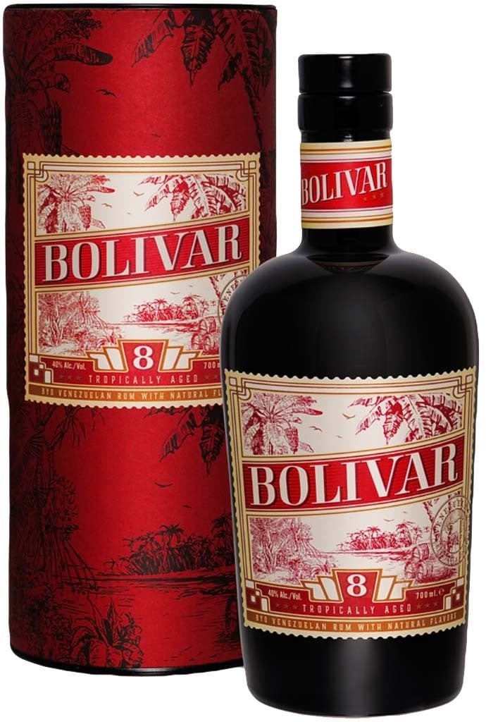 Bolivar Tropically Aged Rum 40% 0,7 l (kazeta)