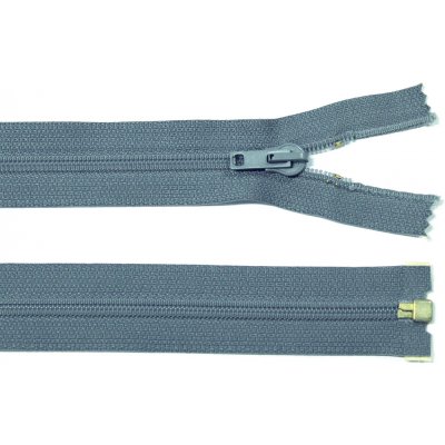 Spirálový zip no.5 rozepínací 40cm - více barev color: 721 tmavě šedá – Hledejceny.cz