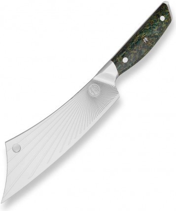 Dellinger Kuchařský nůž BBQ MAX SANDVIK GREEN NORTHERN SUN 21 cm