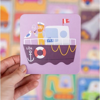 KukiKuk Véééliké pexeso Doprava – Hledejceny.cz