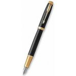 Parker IM Premium Black GT plnicí pero dárková sada s koženým pouzdrem 1502/3191647 – Zboží Živě