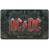 Prostírání CurePink Podložka AC/DC Black Ice 23cm x14cm