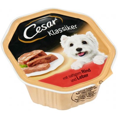 Cesar s hovězím a játry 14 x 150 g – Hledejceny.cz