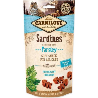 Carnilove Semi Moist Snack Sardine & Parsley 50 g