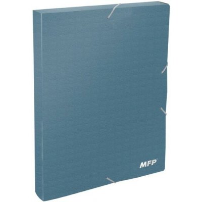 MFP Paper Složka M box 3cm s gumkou A4 modrá – Zboží Živě