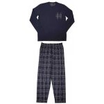 Wolf S2376 pánské pyžamo dlouhé tm.modré – Sleviste.cz