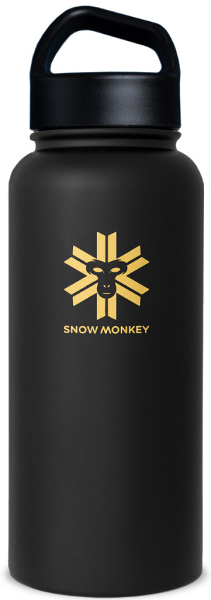 Snow Monkey termoska Traveler black 1 l