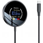 Yesido DS28 bezdrátová MagSafe nabíječka s displejem pro iPhone - 15W - černá – Hledejceny.cz