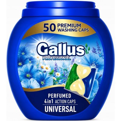 Gallus parfémované Univerzální prací kapsle 4v1 50 PD 900 g – Zboží Mobilmania