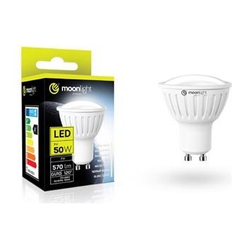 Moonlight LED žárovka GU10 220-240V 5W 405lm 3000k teplá 25000h 2835 50mm/54mm