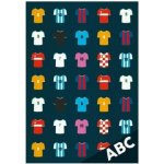MFP Desky na abecedu Fotbal dresy – Zboží Mobilmania