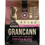 Grancann Chicken & Fish with Hemp seeds Puppy all breeds 3 kg – Hledejceny.cz