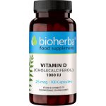Bioherba Vitamín D 25 mcg 100 kapslí – Hledejceny.cz