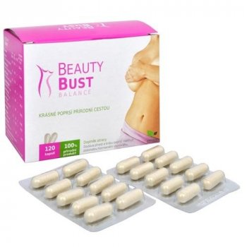 Natural Medicaments Beauty Bust Balance 120 kapslí