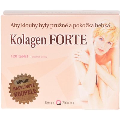 Rosen Pharma Kolagen komplex + rašelinové koupele 120 tablet – Hledejceny.cz