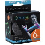 Bronvit Kineziologická páska classic černá 5 cm x 6 m – Zboží Dáma